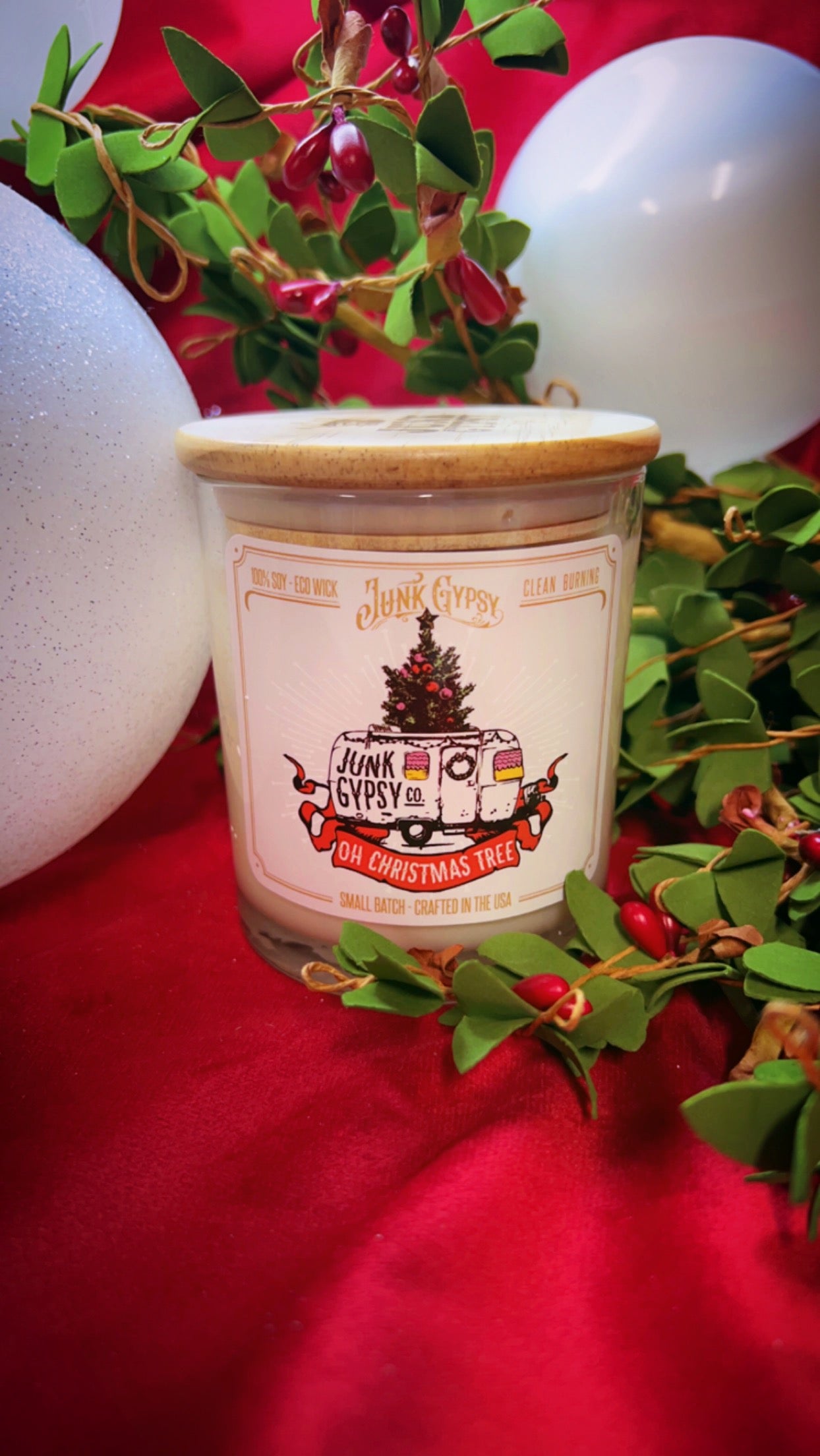 8oz Christmas Candle