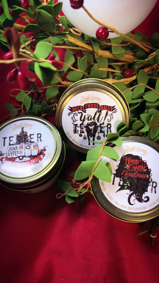 4oz Christmas candles