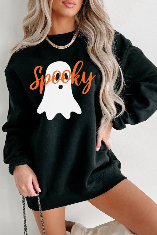 Spooky ghost sweat shirt