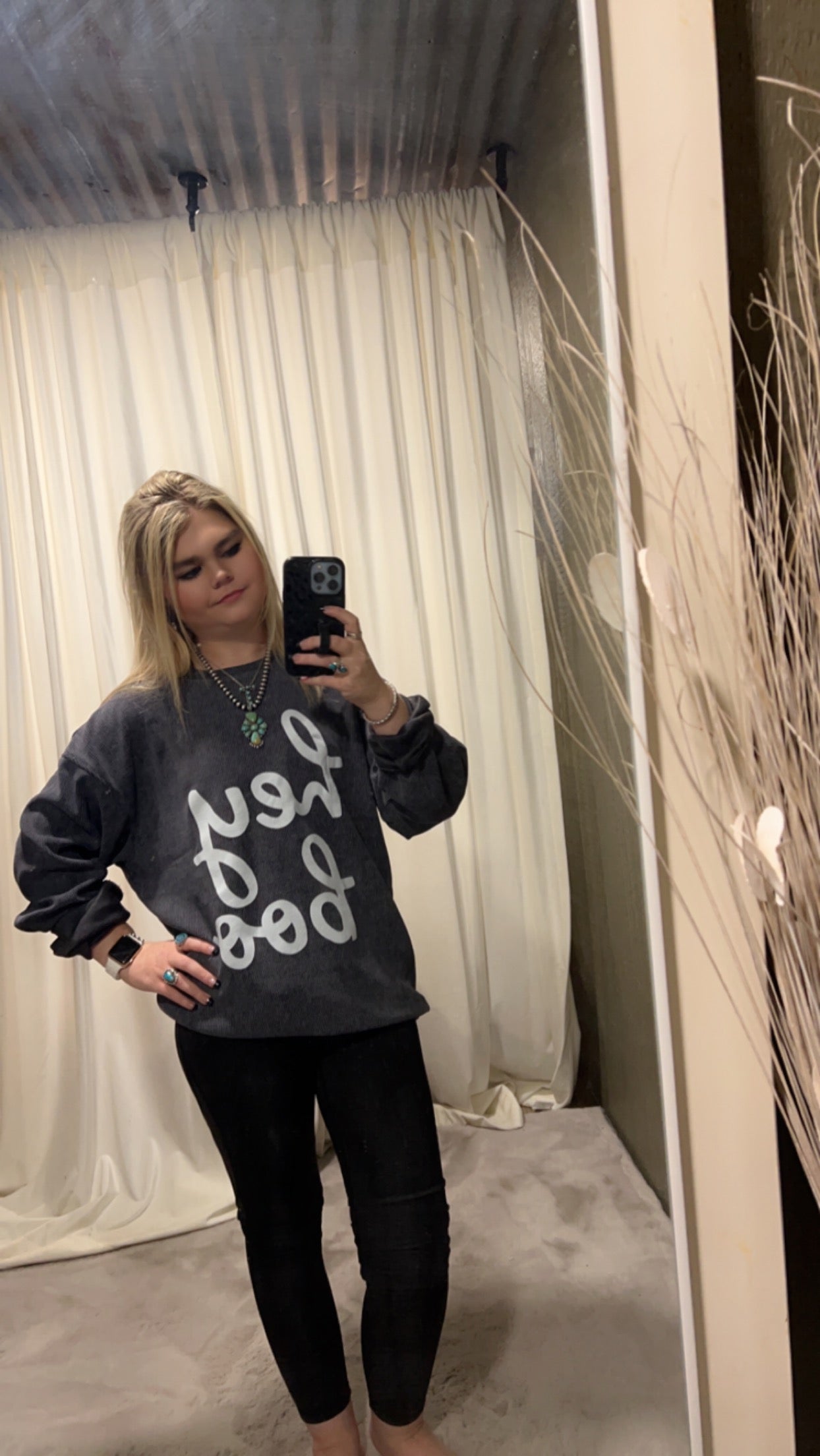 Hey boo sweatshirt