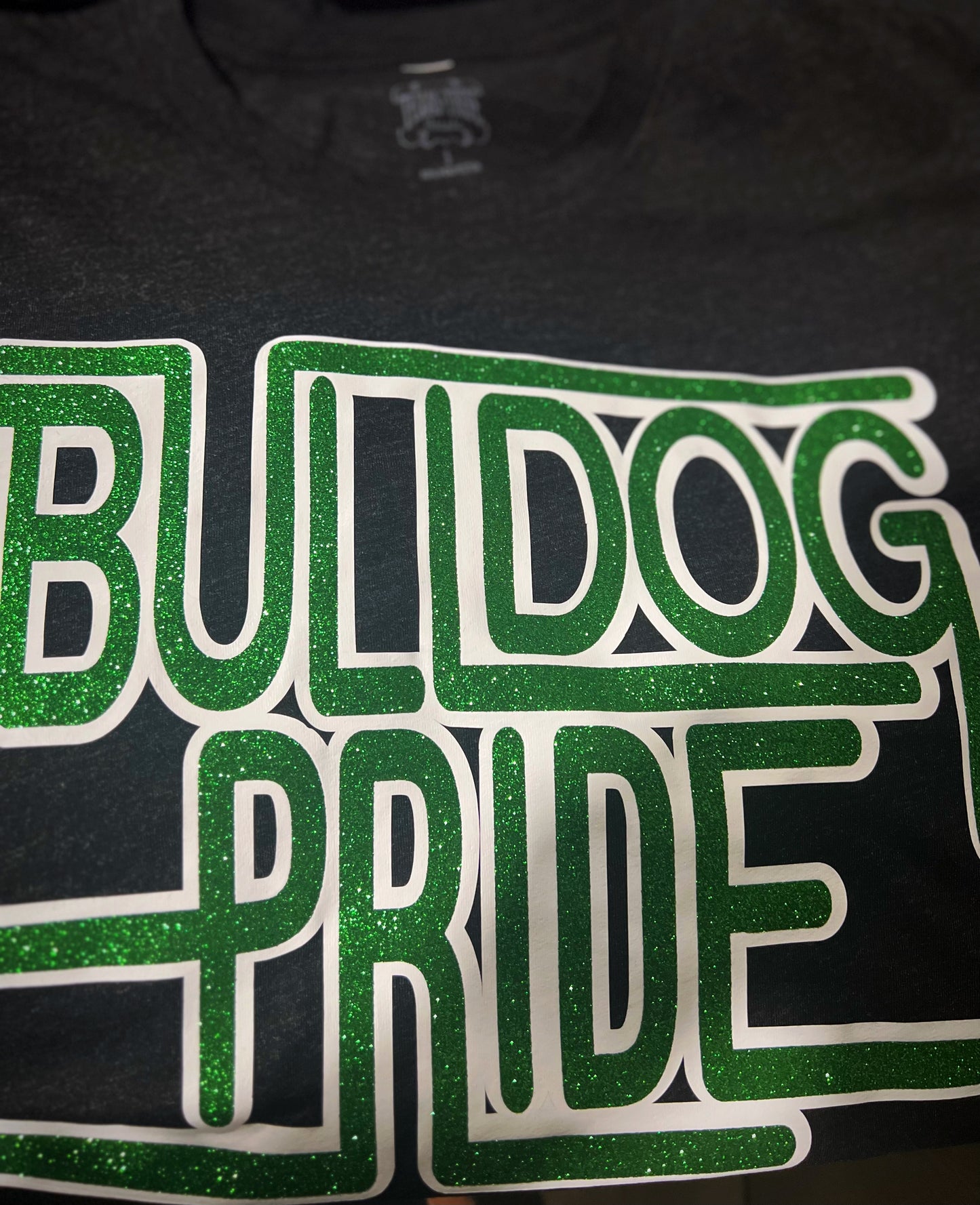 Texas True Tee BULLDOG PRIDE Glitter