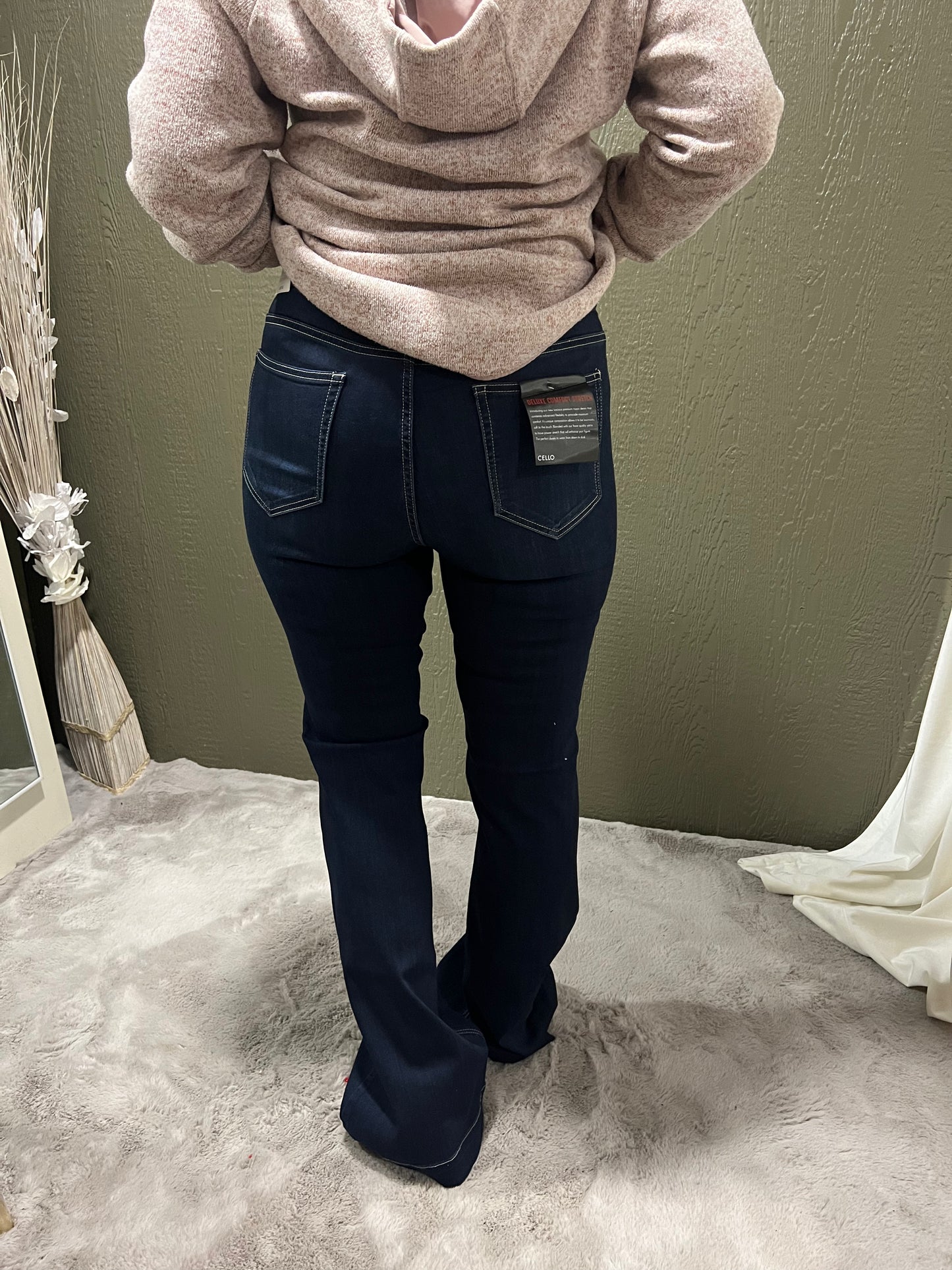 High Rise Flare Jegging Cello jeans