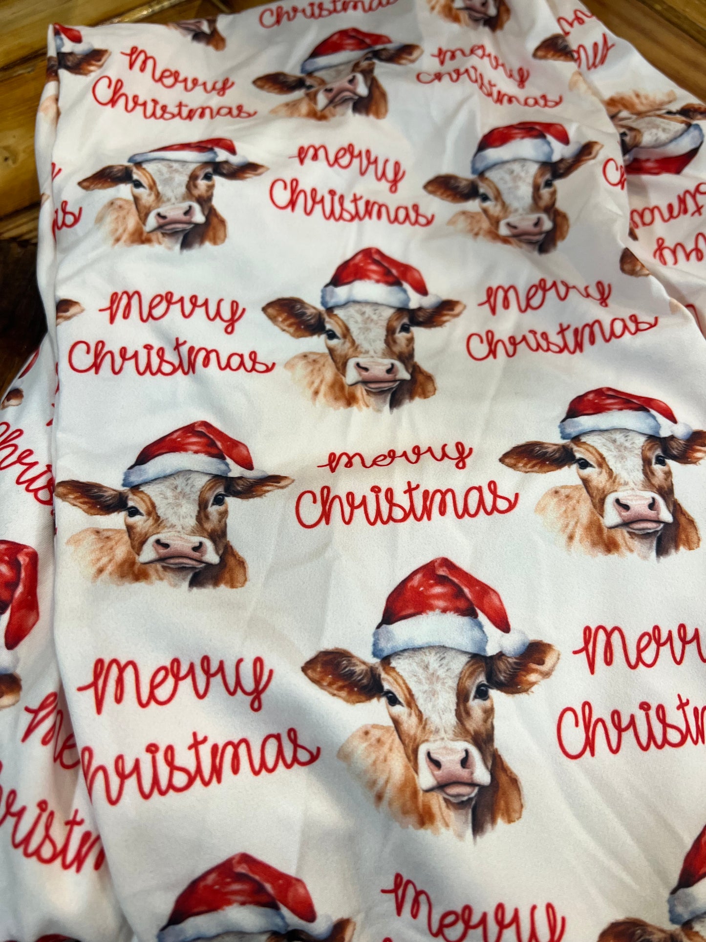 Merry Christmas heifer pj pants