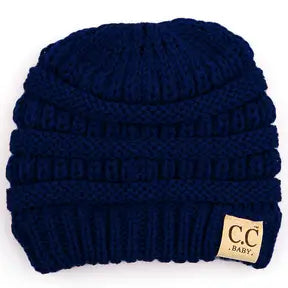 C.C Baby Solid Color Knit Beanie