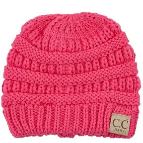 C.C Baby Solid Color Knit Beanie