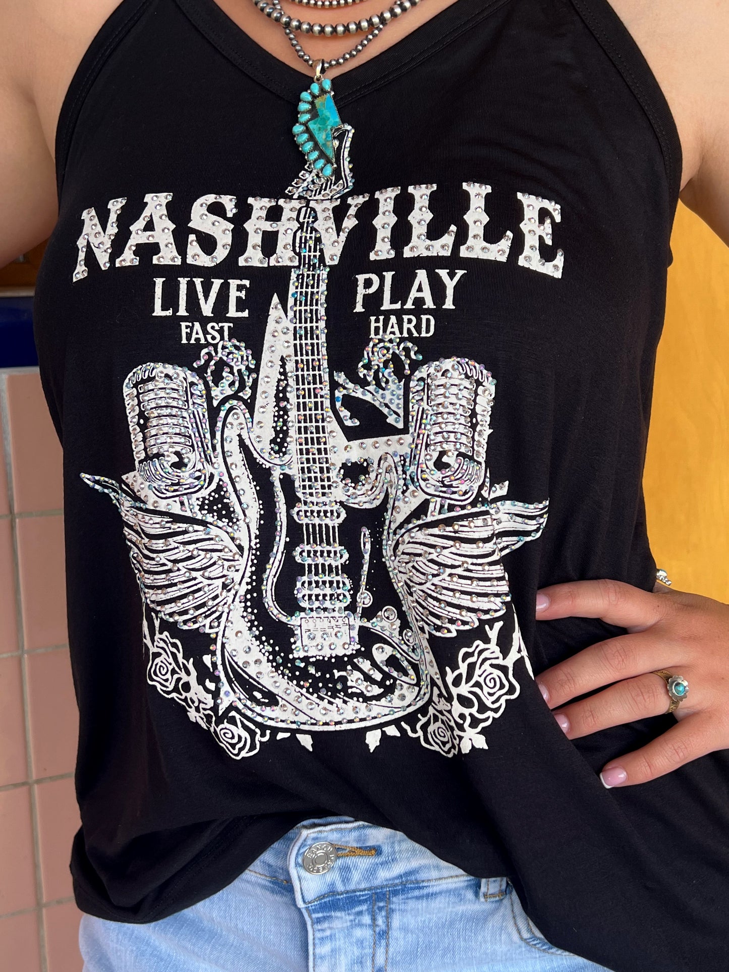 Nashville Live Fast Tank Top