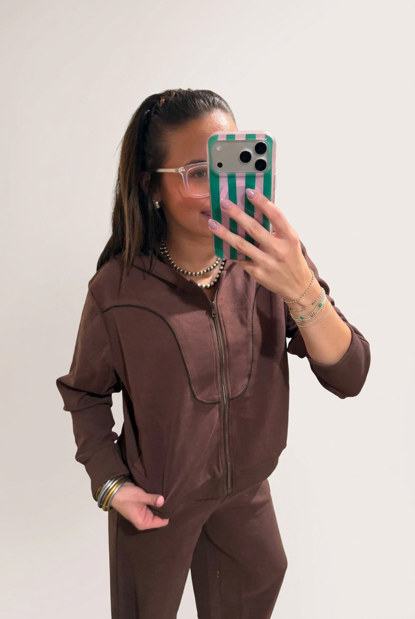 ZIP IT WESTERN *MOCHA