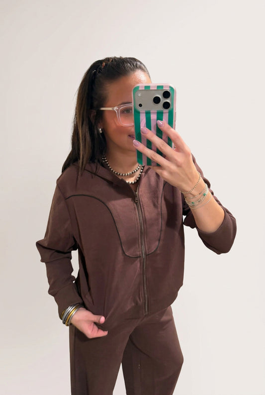 ZIP IT WESTERN *MOCHA