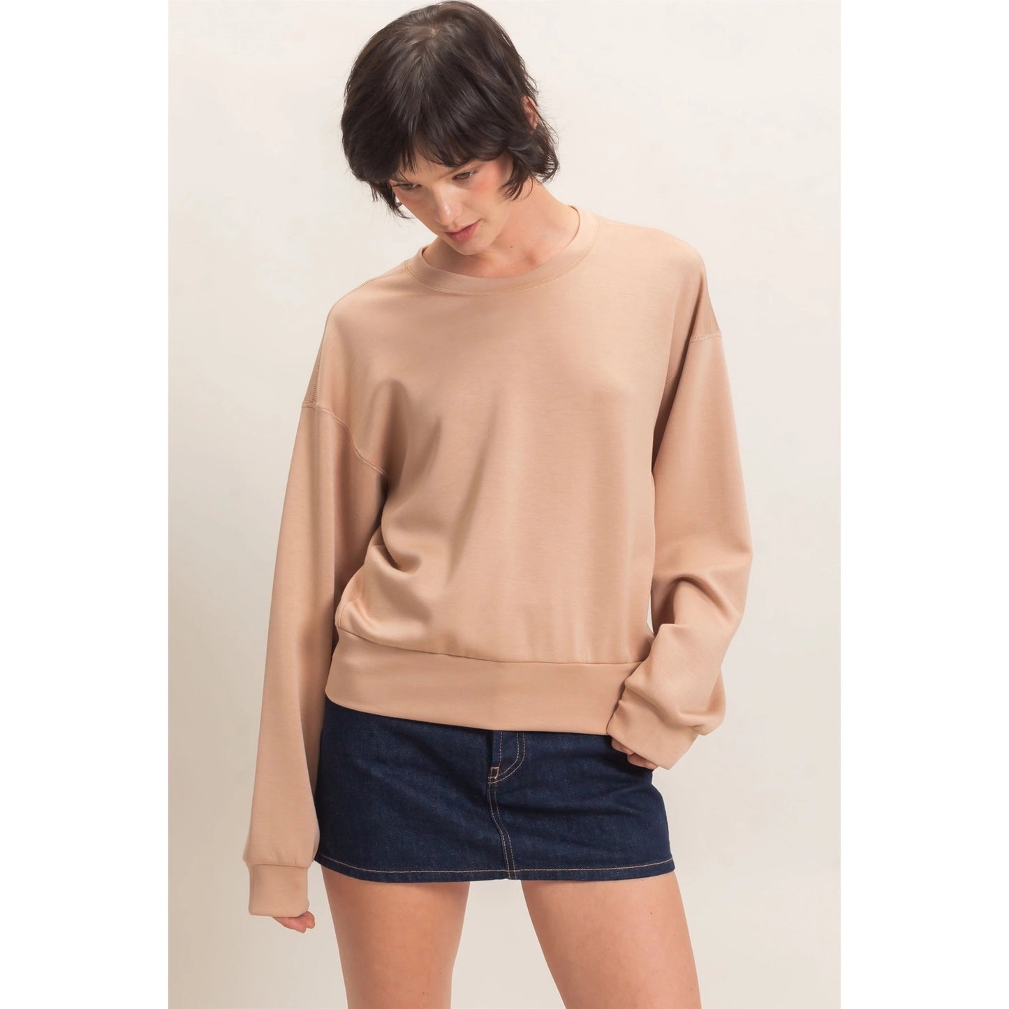 Double Zero Crew Neck Sweatshirt