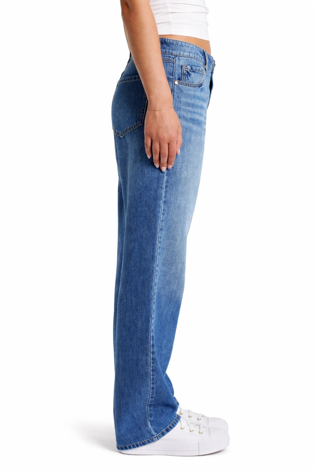 Tall 34'' Baggy Straight Leg Jean in Samuel