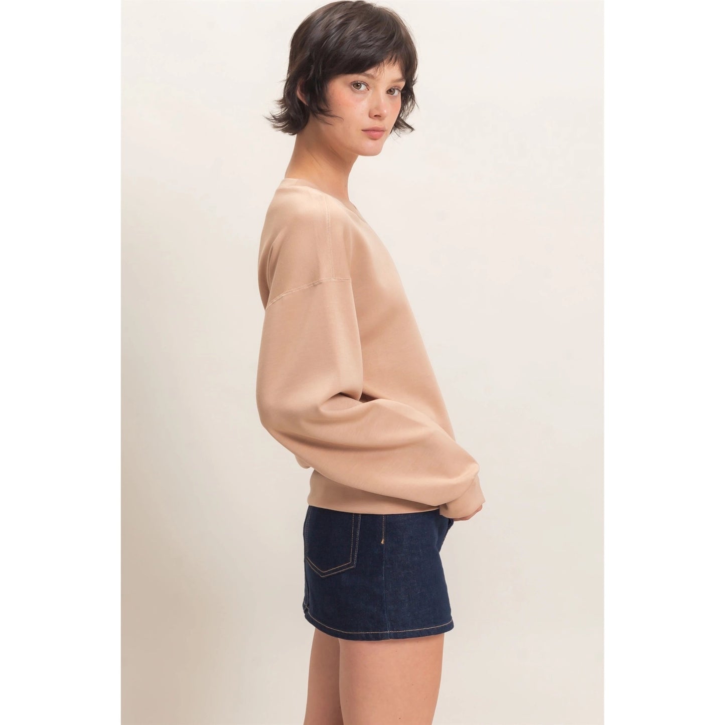 Double Zero Crew Neck Sweatshirt