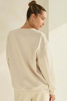 LY Women's We Rise Ultra Comfy Pullover Sweatshirt