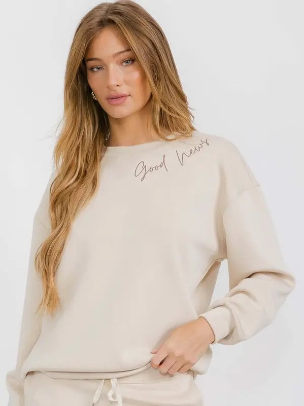 Jesus Saves Ultra Comfy Graphic Sweatshirt