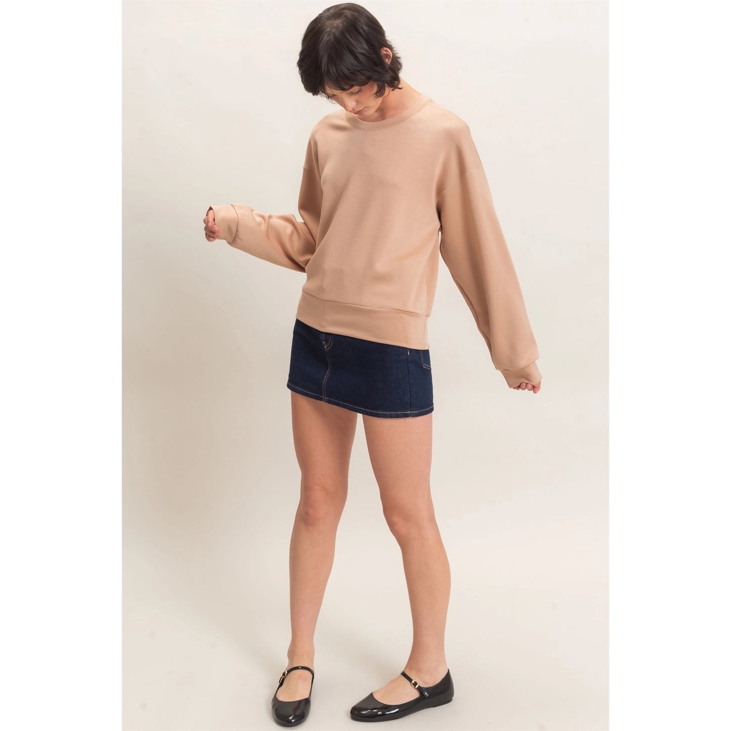 Double Zero Crew Neck Sweatshirt