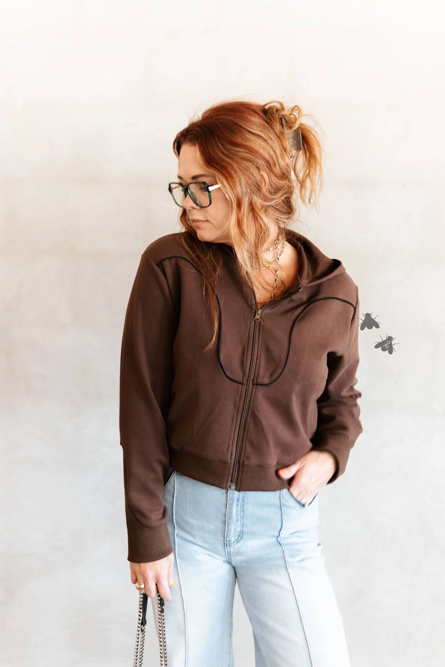 ZIP IT WESTERN *MOCHA