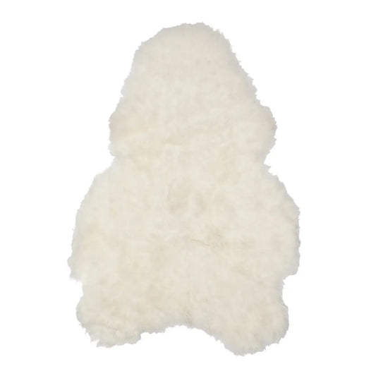 Single Ivory Backed New Zealand Sheep Hide