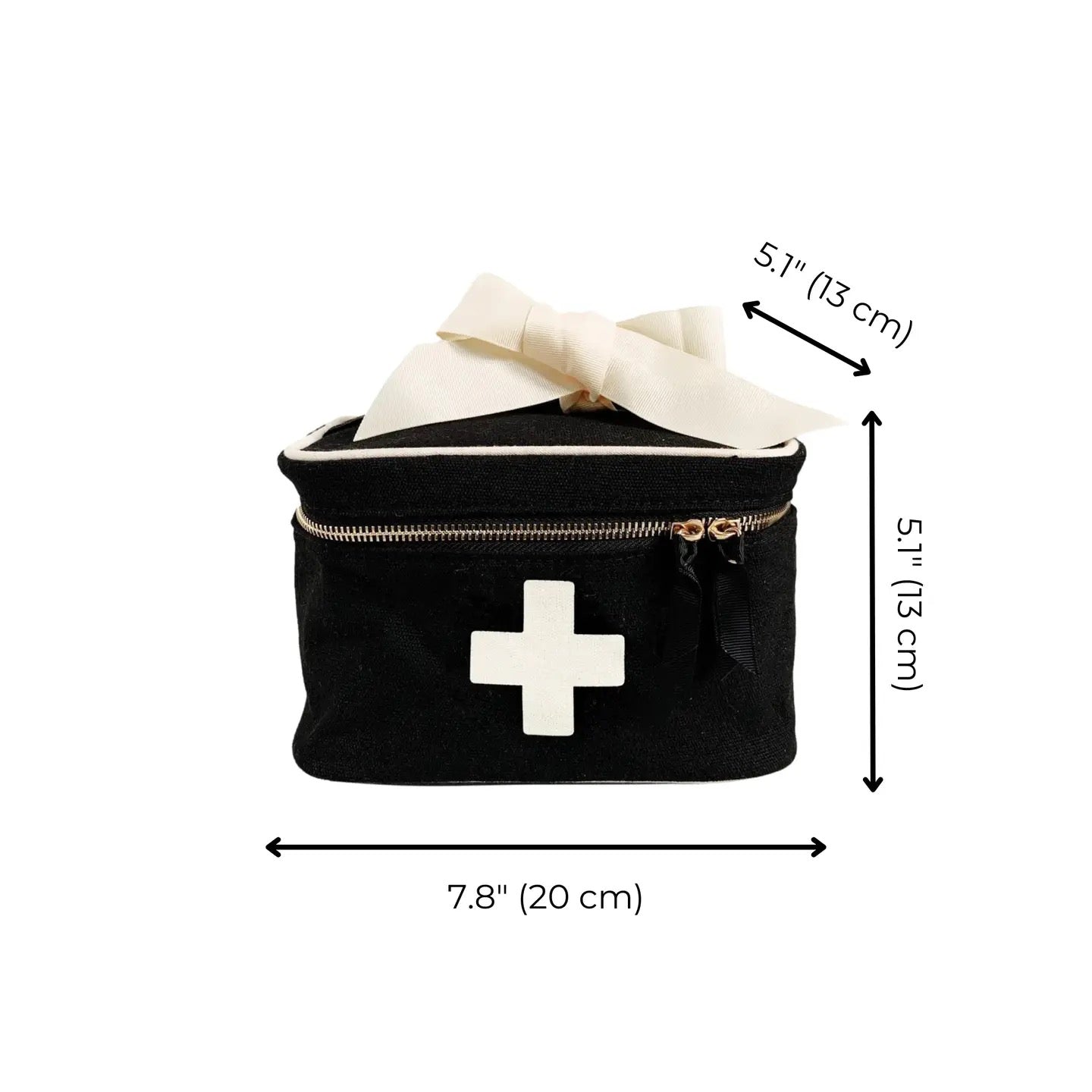 Meds and First Aid Storage Box – Black
