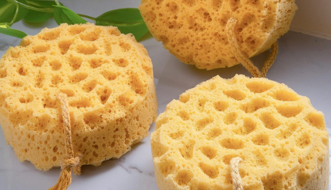 Premium Bath Sponge Foam Loofah Sponge Body Sponge for the Shower - Large Size