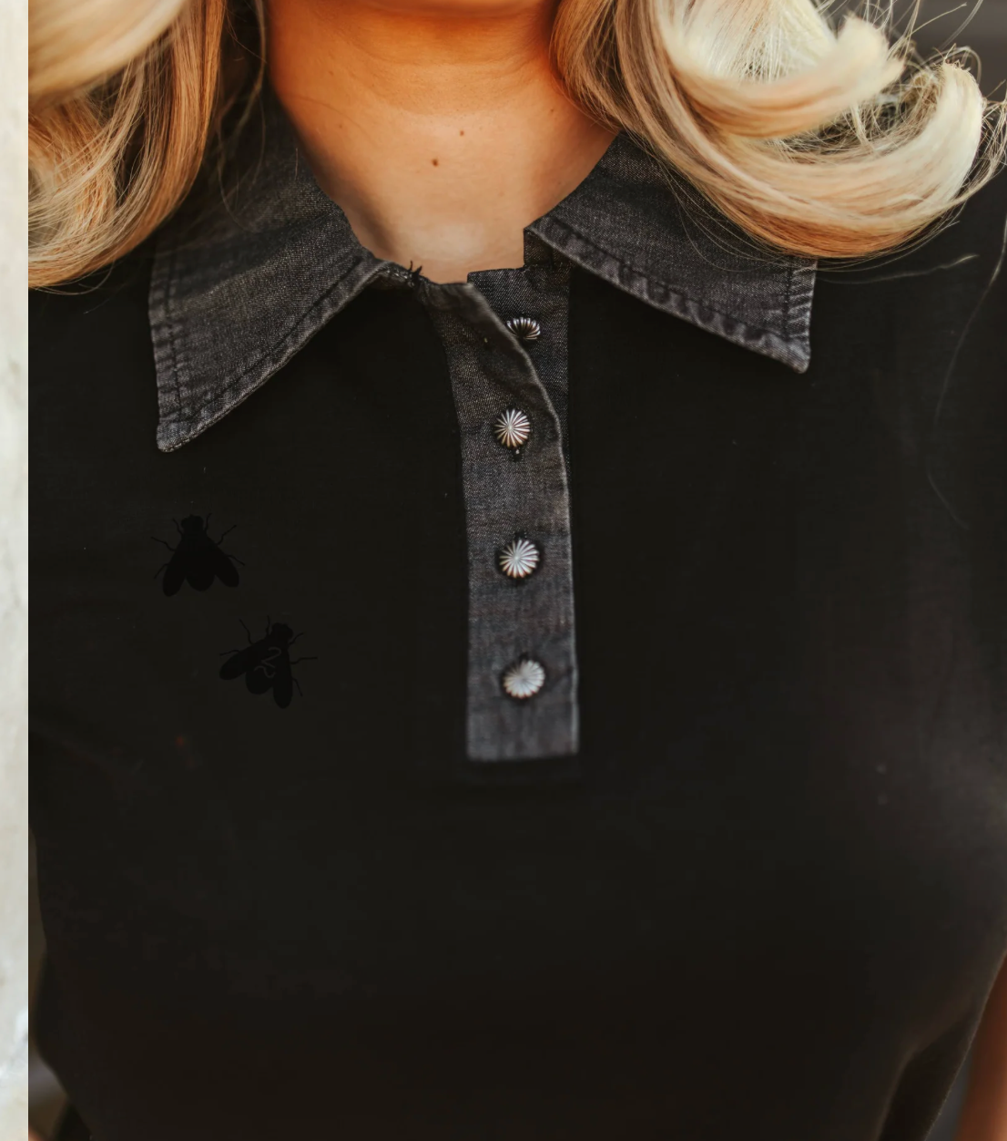 BROCKTON TOP *MIDNIGHT
