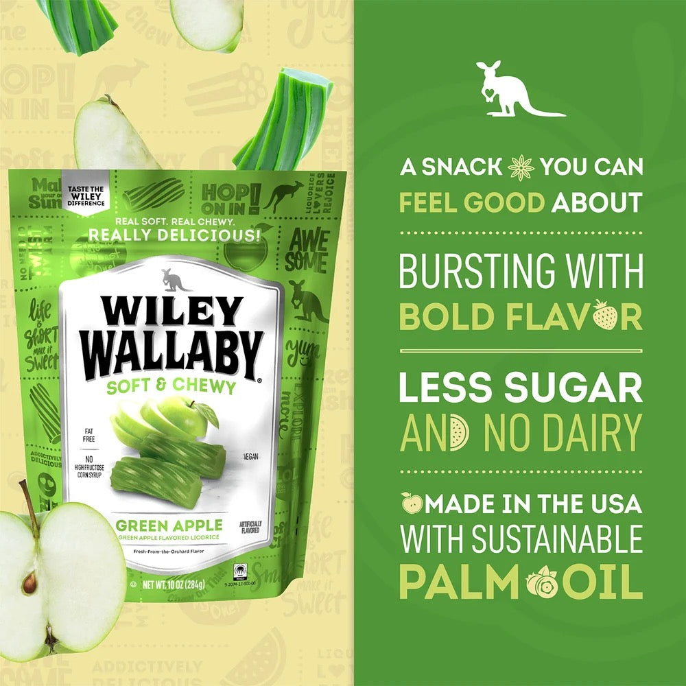 Wiley Wallaby Watermelon Licorice