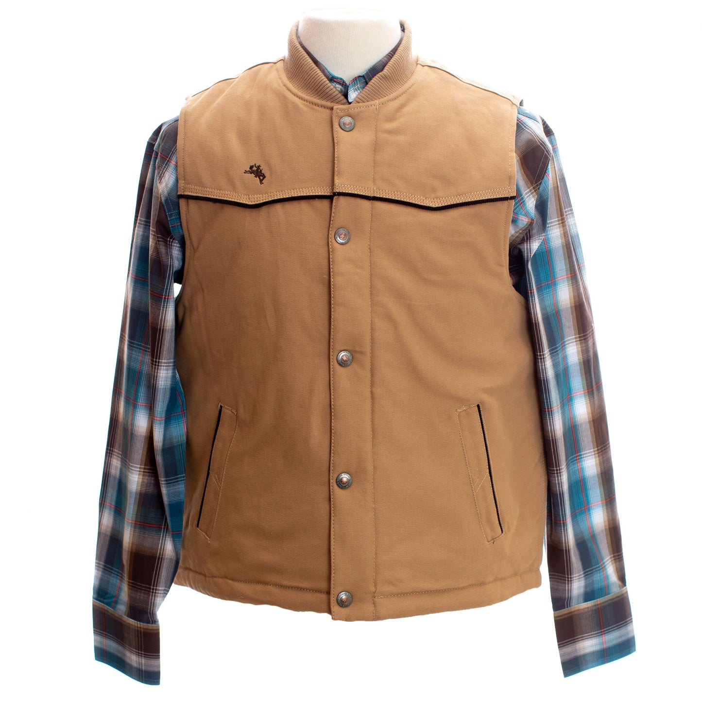 Wyoming Traders Mountain Canvas Vest Tan