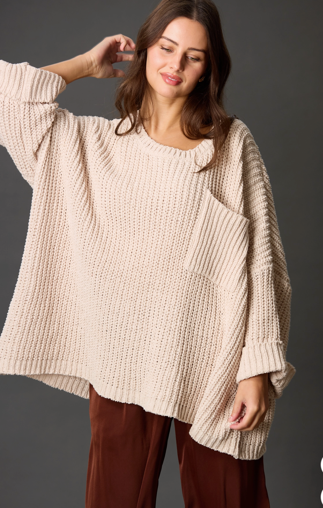 Chenille Oversized Sweater