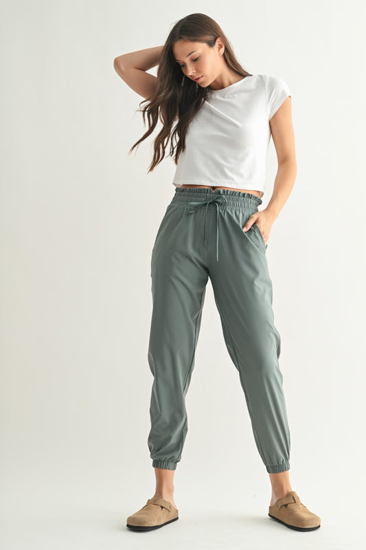 Mono B CUFFED ESSENTIAL HIGHWAIST JOGGERS