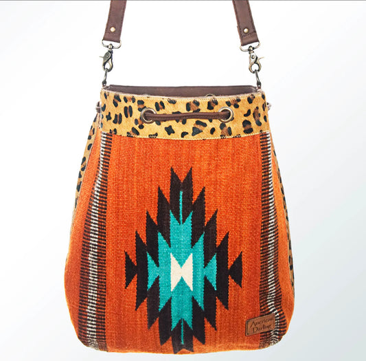 American Darling Leopard Saddle Blanket Tote Bag