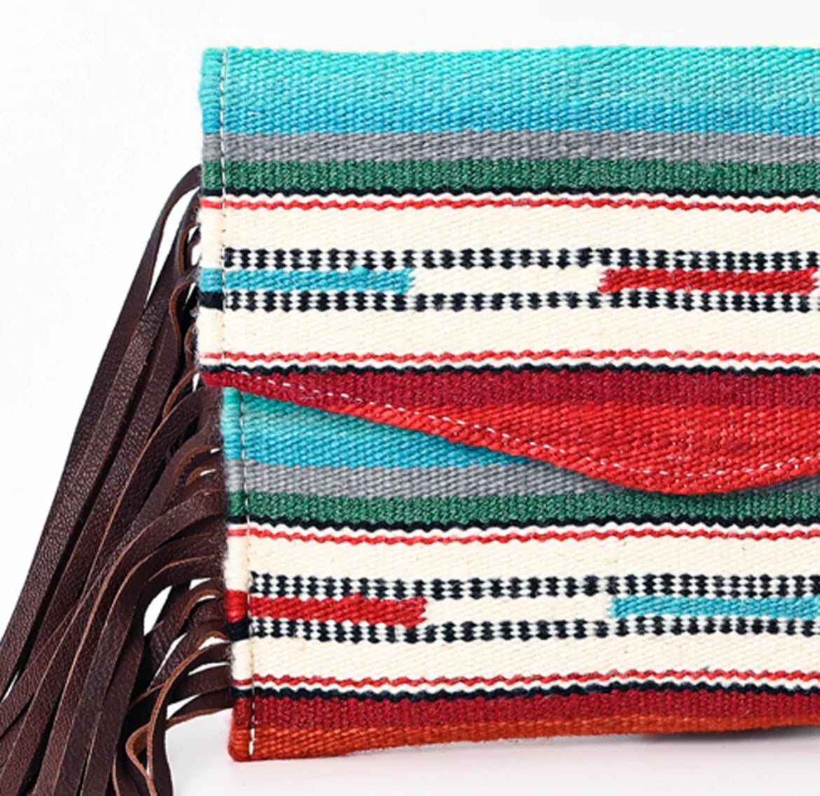 American Darling Red Saddle Blanket purse