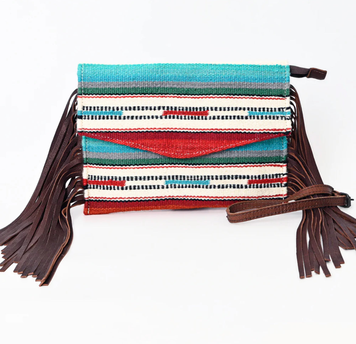 American Darling Red Saddle Blanket purse