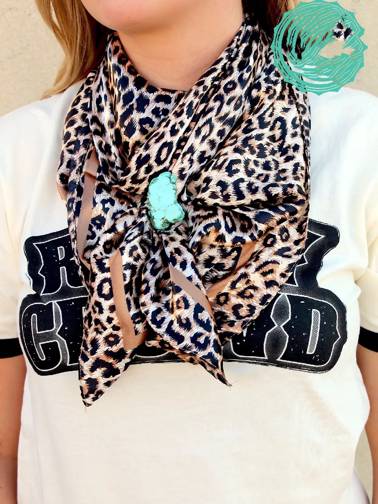 Liberty Leopard Wild Rag