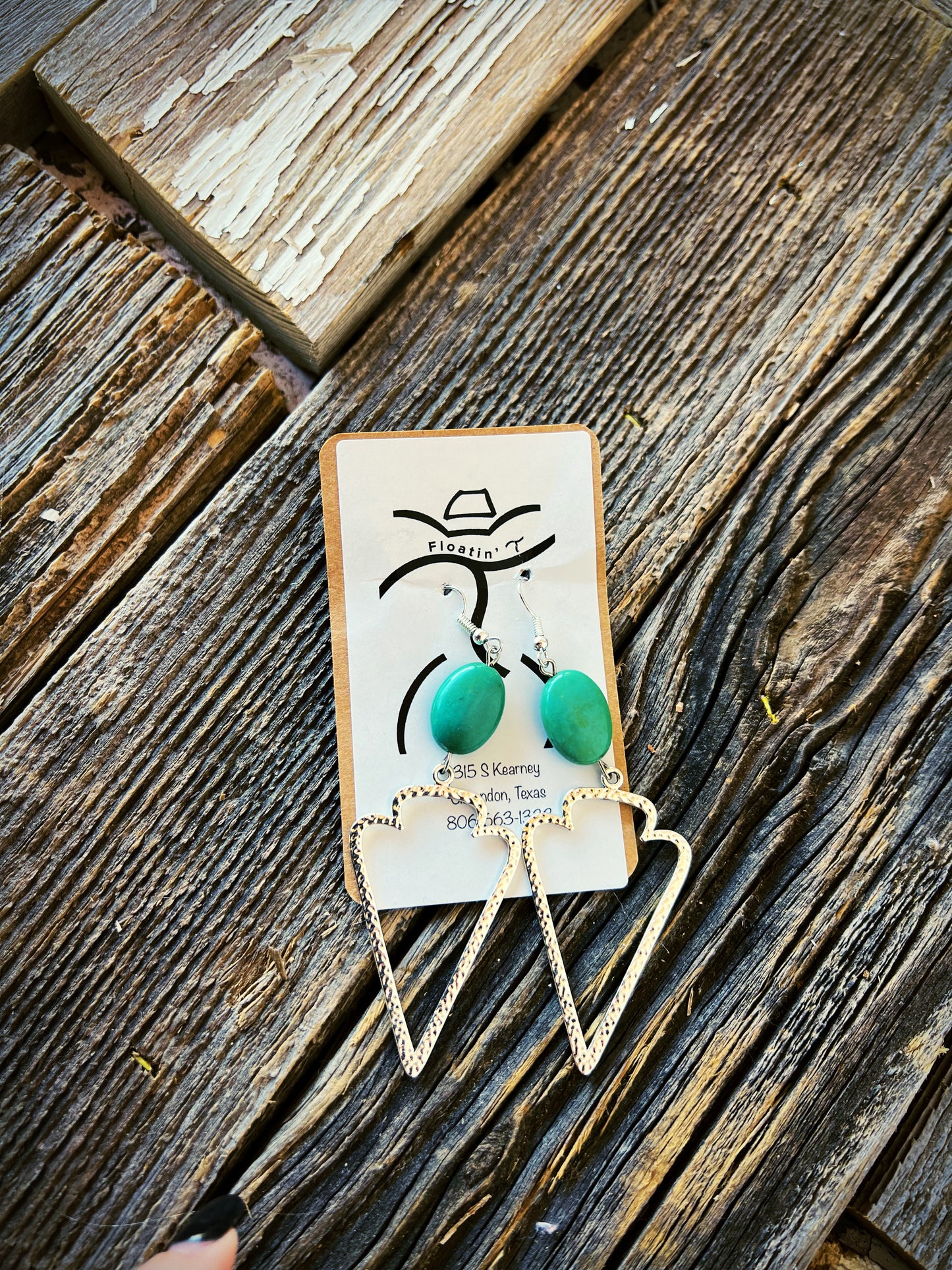 Arrow Earrings and Turquoise