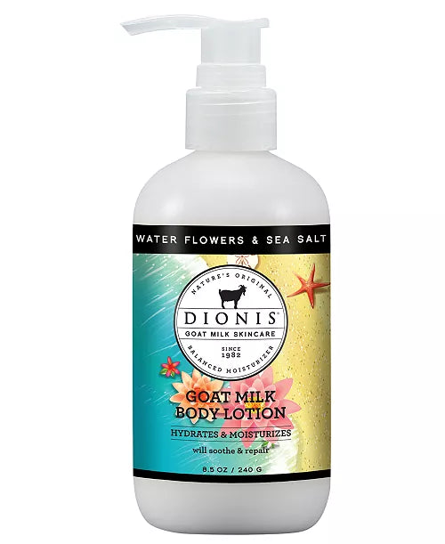 Dionis Water flowers & sea salt goat milk body lotion