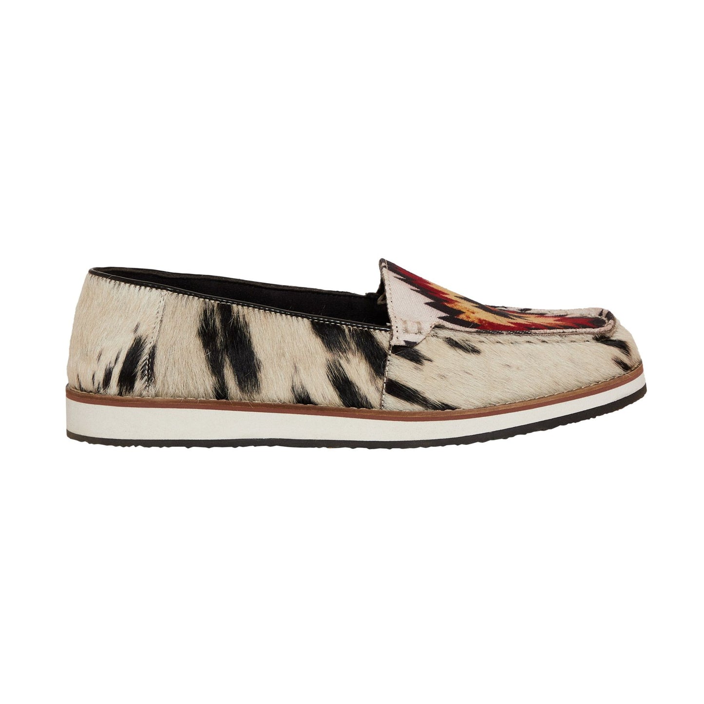 Myra cowhide slip on shoes