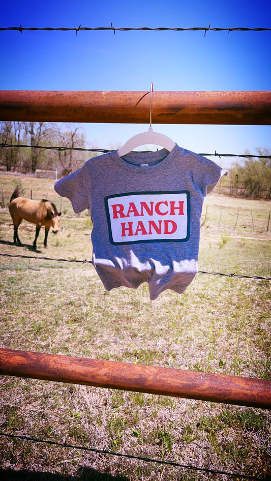 Ranch hand kids tee