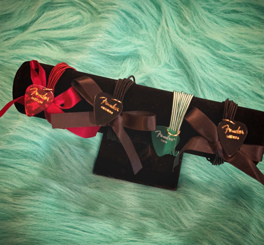 Guitar pick bracelet