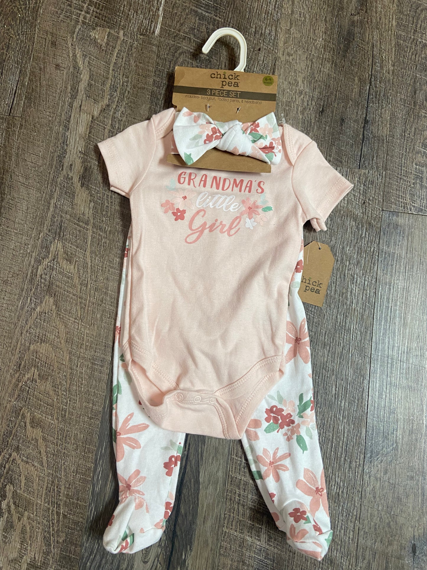 Gramma little girl baby outfit