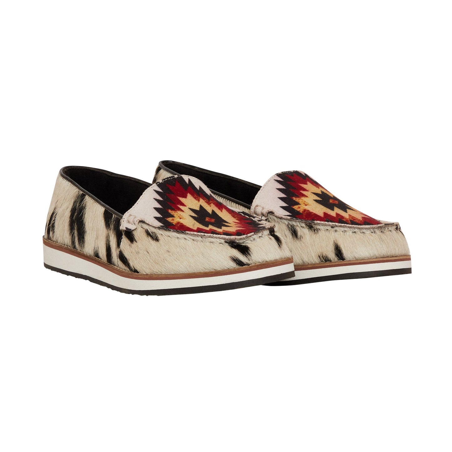 Myra cowhide slip on shoes