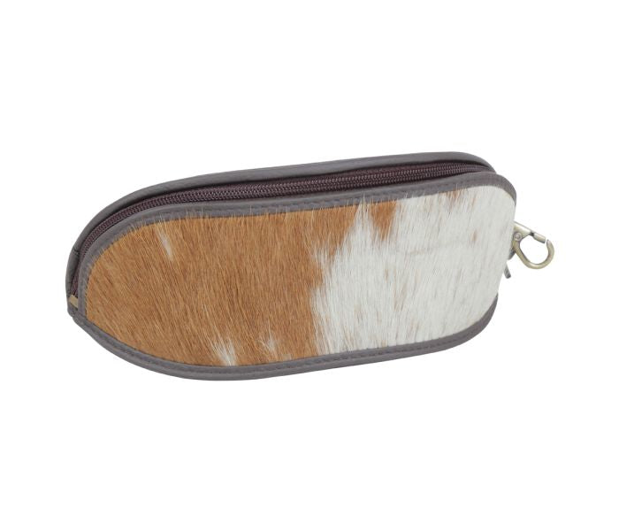 Cowhide sunglasses case Myra