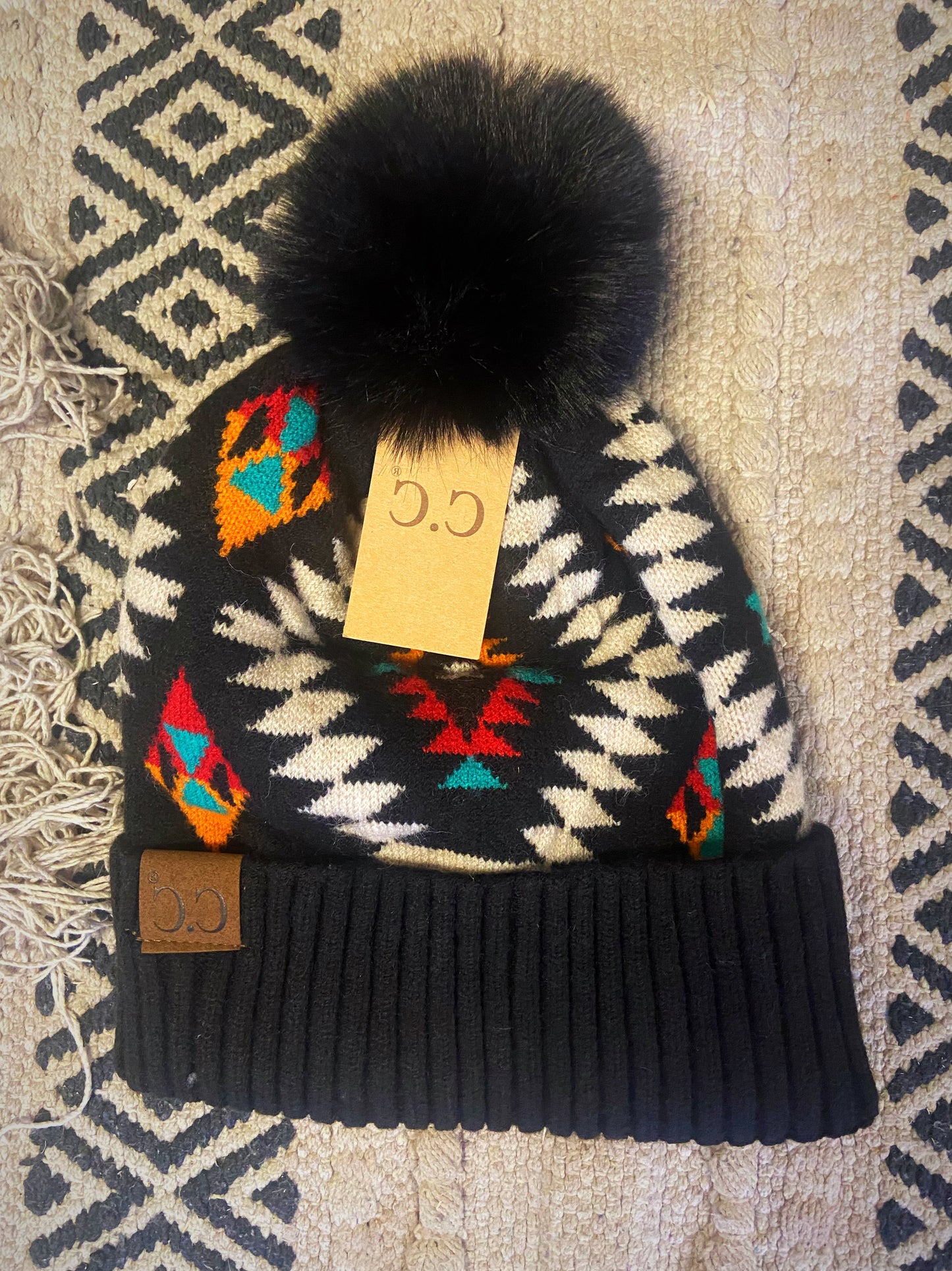 CC Aztec Beanies