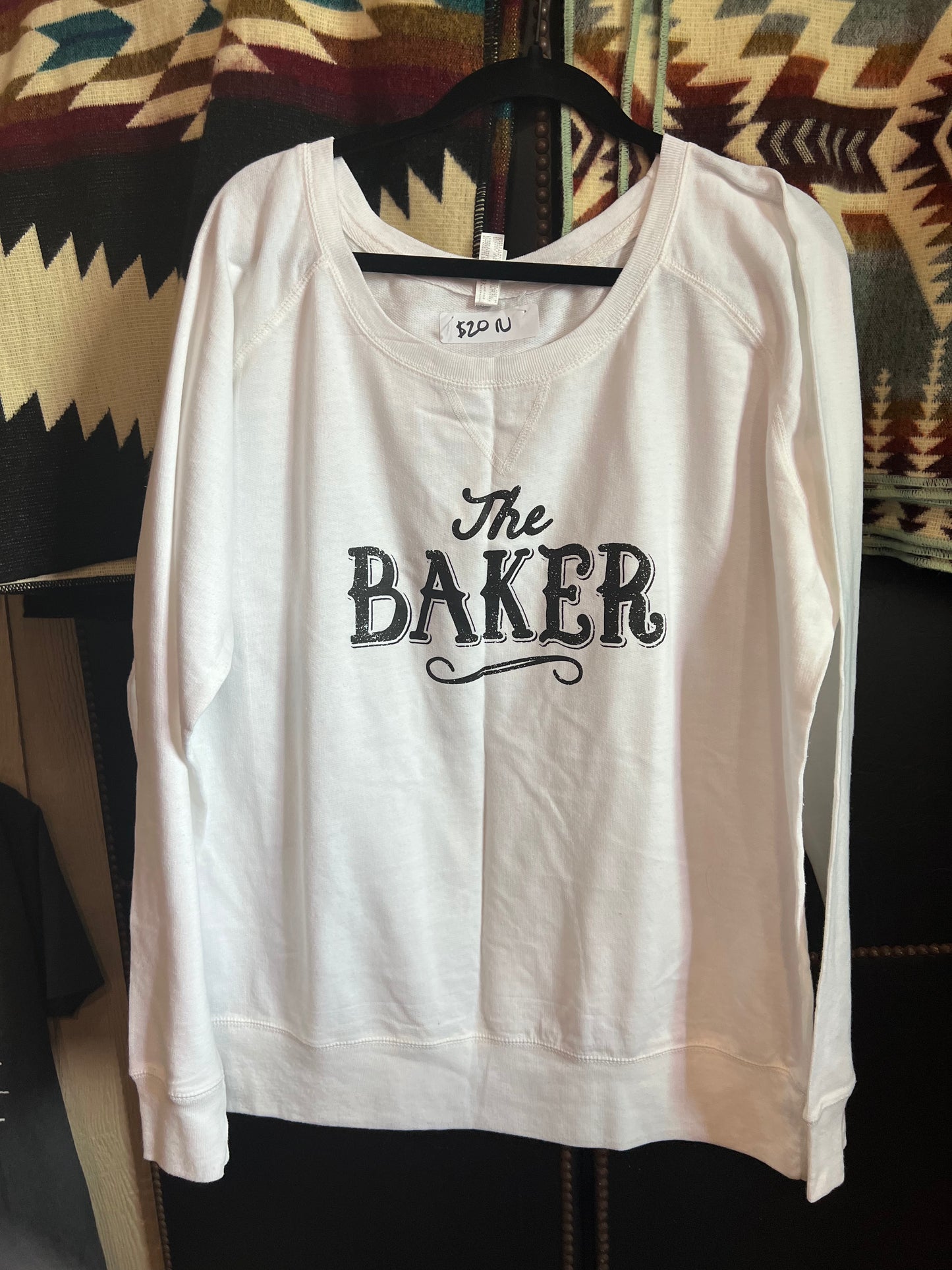 The baker long sleeve sweatshirt