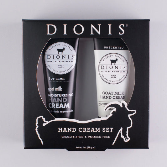 Dionis Unscented Goat Milk Mens Hand Cream Set