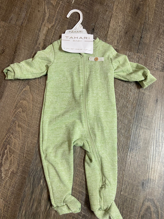 Tahari baby set onesie, sleeper