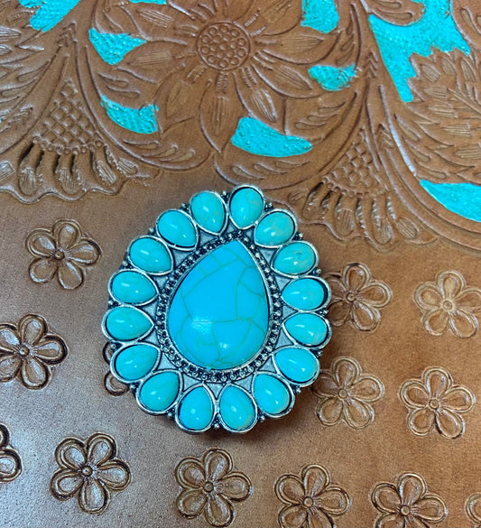 Turquoise Socket pocket